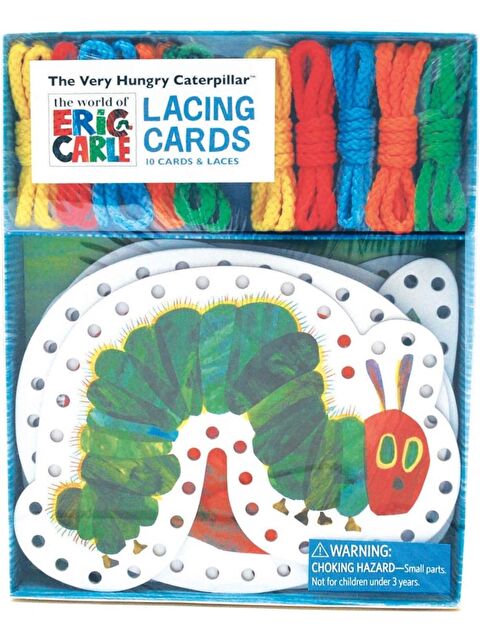 Chronicle Books The World of Eric Carle: The Very Hungry Caterpillar Lacing Cards - S000457531-23173