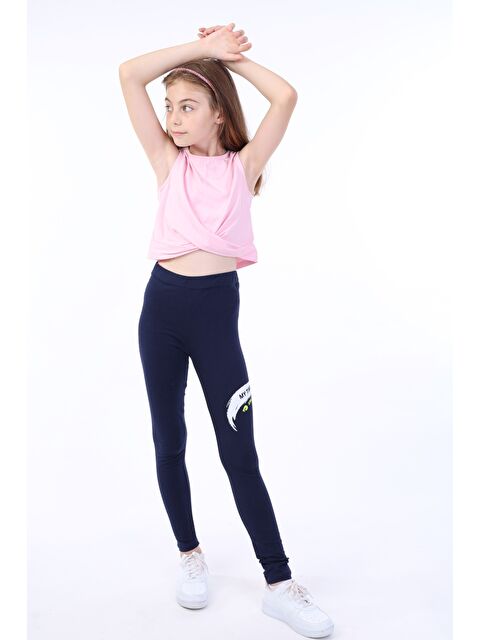 Toontoykids Kız Çocuk Baskılı Tayt - S000421895-21164