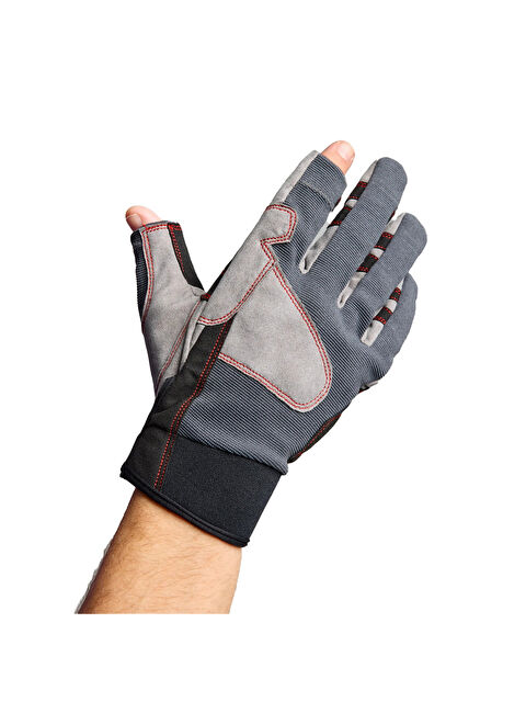 Slam Pro Long Finger Glove Unisex Gri Yelken Eldiveni - S000503938-29666