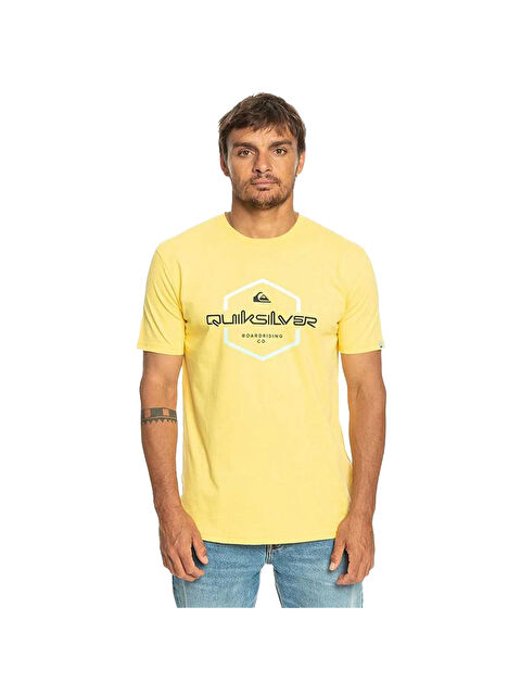Quiksilver Passthepride Erkek Sarı Tişört - S000489019-20072