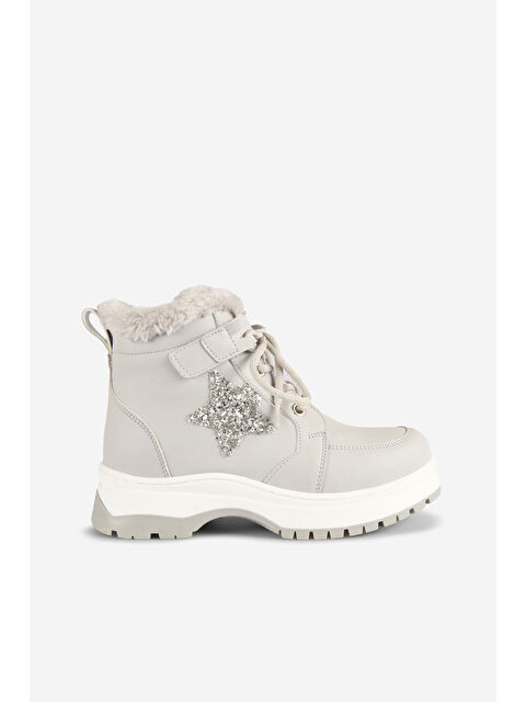 Vicco Punto Kürklü Kız Çocuk Gri Bot - S000487842-20600