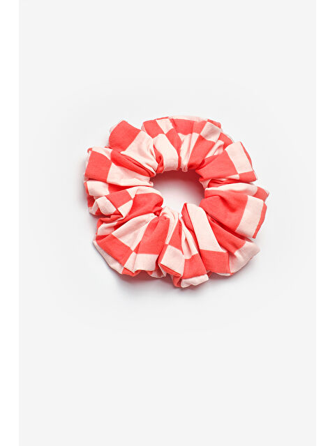 Le Mabelle Kırmızı Dama Desenli Kız Çocuk Lastik Toka - S000513672-20045