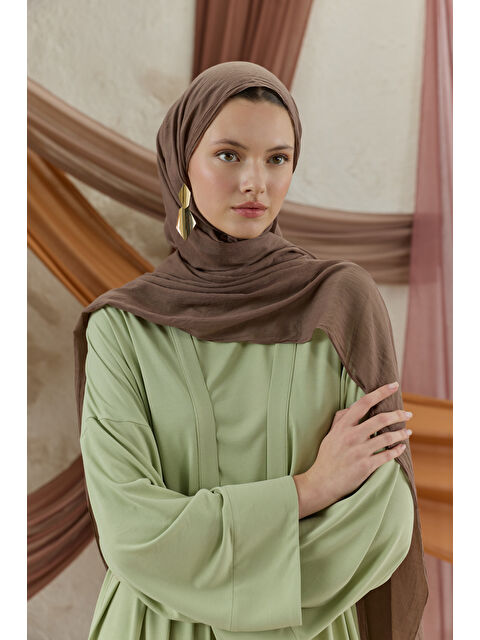 QEF Soft Line Pamuk Şal Ağaç Kabuğu - S000513676-19413