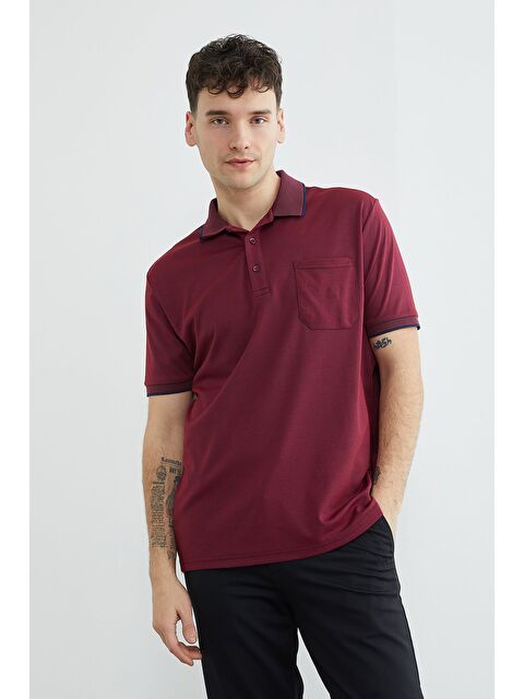 Fullamoda Tek Cepli Polo Yaka Tişört - S000515574-19951