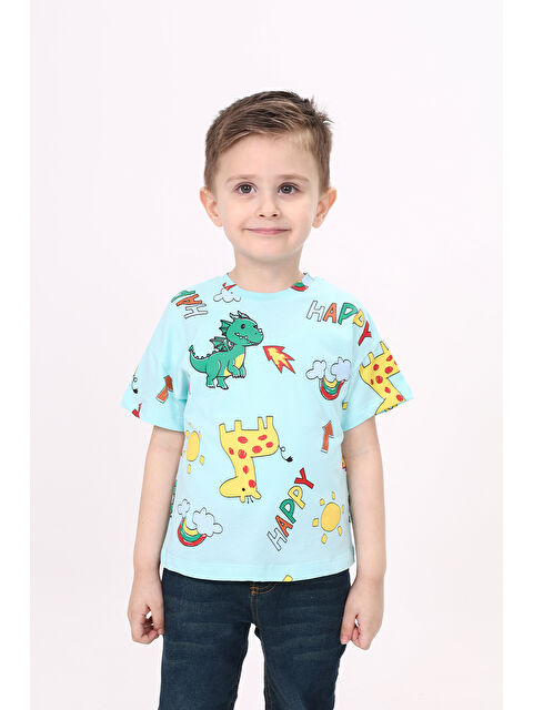 Toontoykids Erkek Çocuk Baskılı Tişört - S000417825-20055