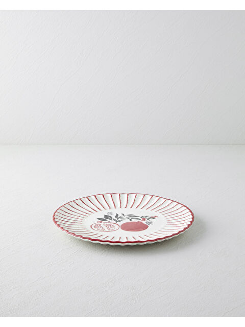 English Home Etna Seramik Servis Tabağı 26,5 cm Kırmızı - S000473165-20045