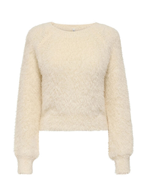 Only Onllulu Regular Fit Bisiklet Yaka Örme Kadın Kazak 15350651 - S000465278-19966