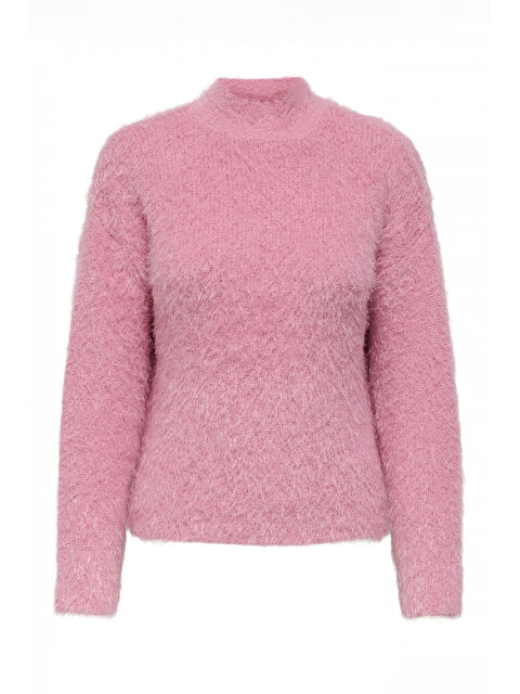 Only Onllulu Regular Fit Bisiklet Yaka Örme Kadın Kazak 15350651 - S000465278-20025