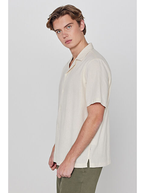 Lee Resort Yaka Kısa Kollu Gömlek