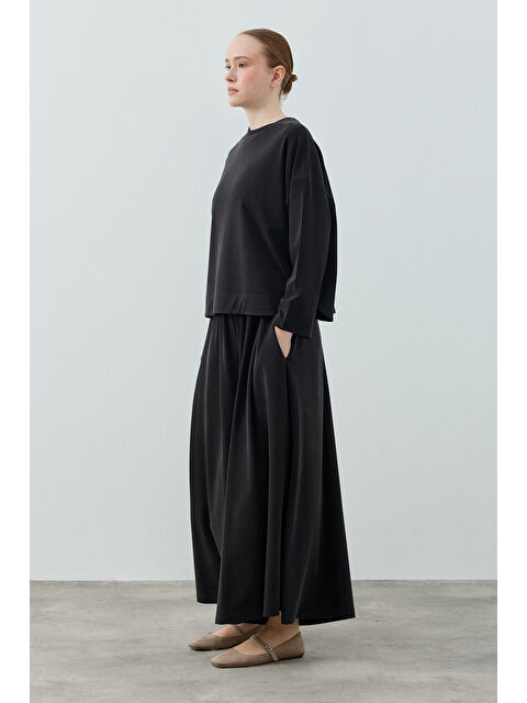 Remsa Basic Bambu Pantolonlu Takım 1804 Siyah