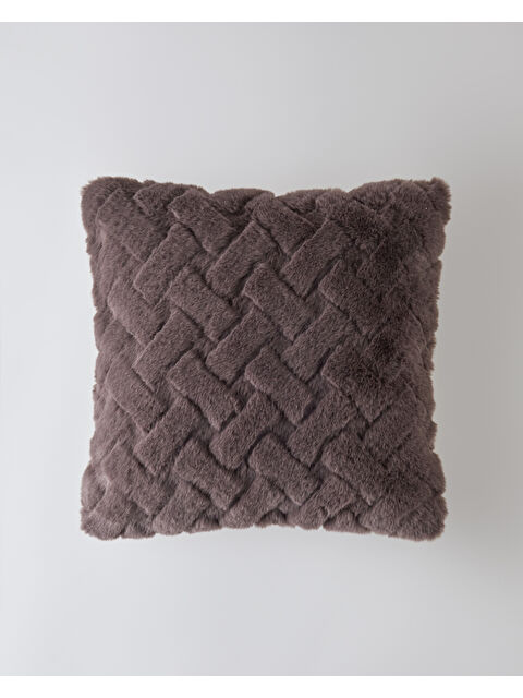 English Home Peggy Kırlent Kılıfı 45x45 cm Kahve - S000490651-19413