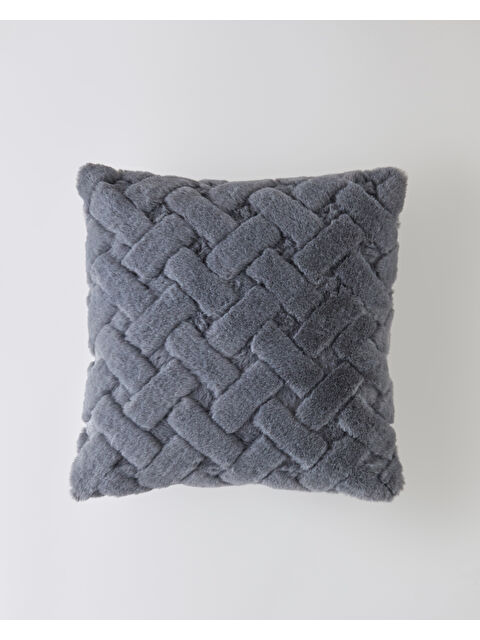 English Home Peggy Kırlent Kılıfı 45x45 cm Gri - S000490651-20600