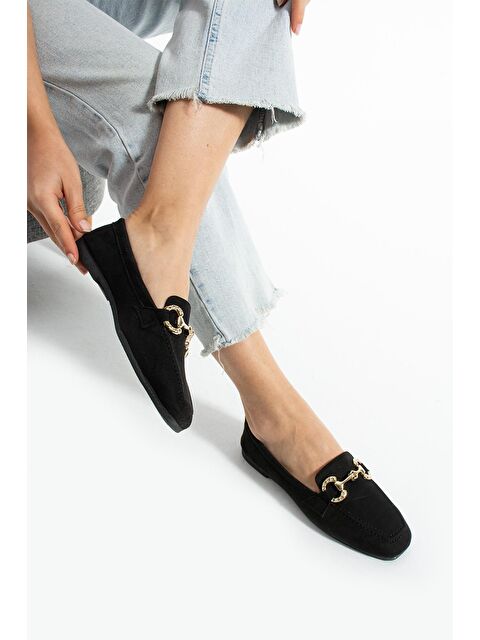 MODAFRATO ALY-164 Kadın Babet Günlük Kadın Ayakkabı - S000497973-19351