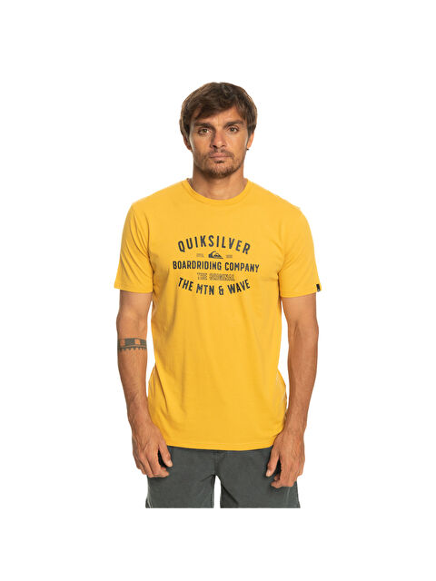 Quiksilver Qssurflockup Erkek Sarı Tişört - S000489020-20076