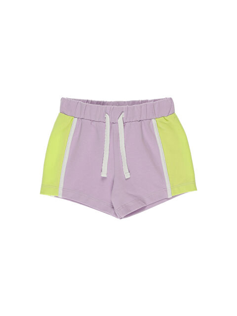 Panço Kız Bebek Örme Lila Şort - S000523614-17878