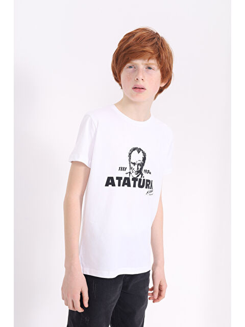 Toontoykids Unisex Çocuk Baskılı Tişört - S000417827-20063