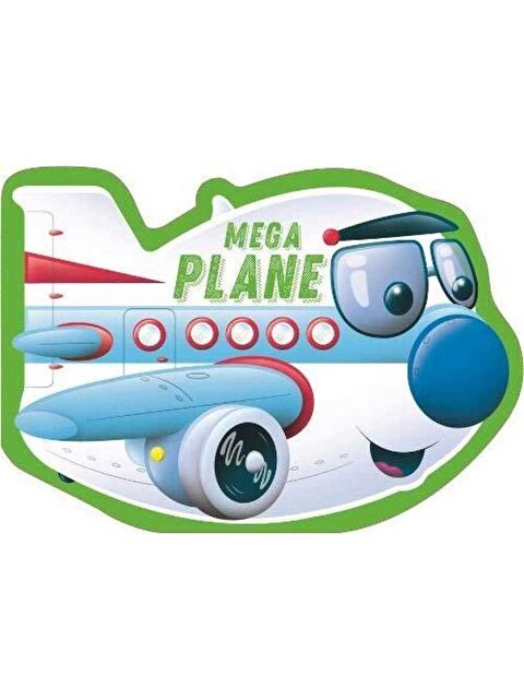 Igloo/Autumn Publishing Die-Cut Shaped Vehicles: Mega Plane - S000460263-23173
