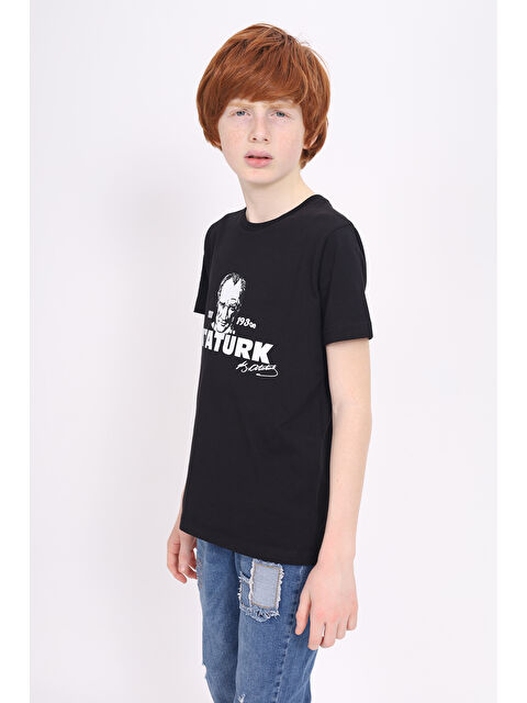 Toontoykids Unisex Çocuk Baskılı Tişört - S000417827-19351