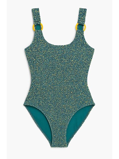 Katia And Bony Kadın Lemon Party Desenli Mayo Yeşil - S000381363-18194