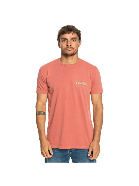 Quiksilver Quikwords Erkek Kırmızı Tişört - S000489024-20045