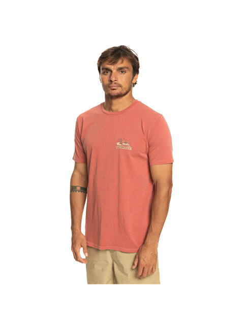 Quiksilver Enjoynotdestroy Erkek Kırmızı Tişört - S000489025-20045