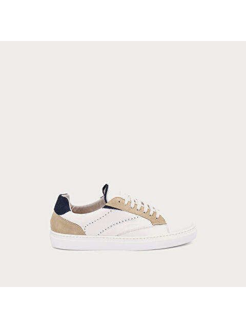 Frau Erkek 29M2 LEATHER SNEAKERS WITH DETAILS