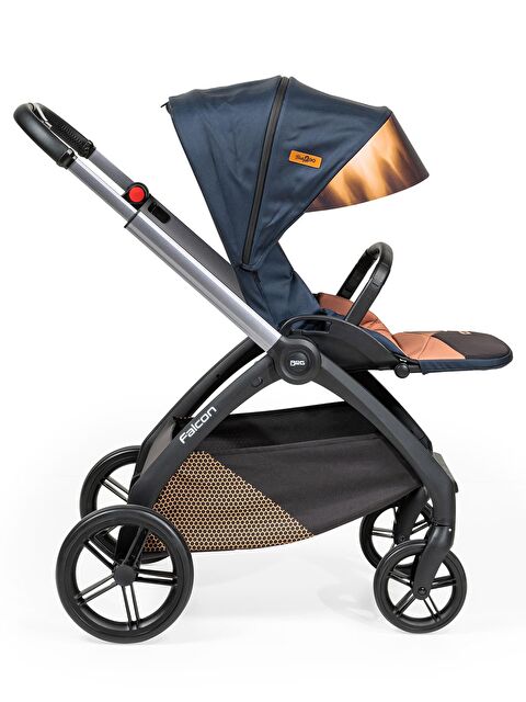 Baby2Go Falcon Travel Sistem Bebek Arabası - Gri Standart - S000503105-20600