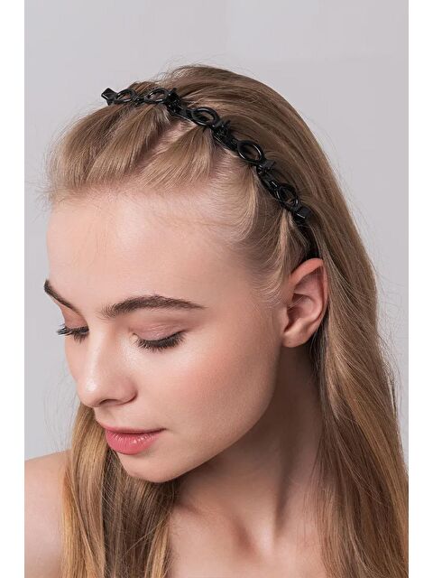 New Obsessions 2 Adet Siyah Saç Bükücü Ve Siyah Taç - S000508951-19351
