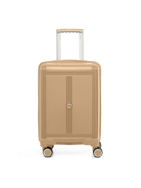 John May Unisex JMY8101.06 PP Silikon Valiz Küçük Boy 57x35x25cm Vizon - S000508950-26429