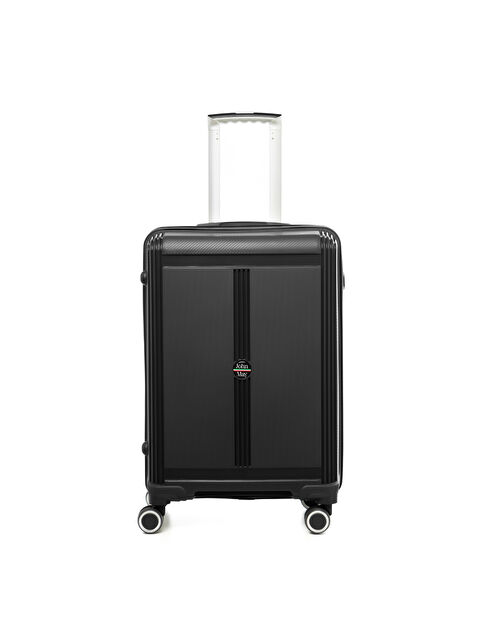 John May Unisex JMY8101.10 PP Silikon Valiz Orta Boy 67x41x29cm Siyah - S000508955-19351