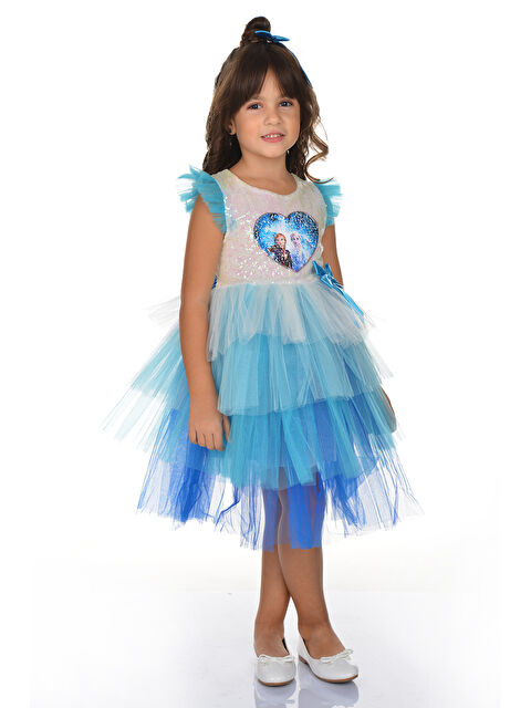 Mnk Baby & Kids Pul Payetli Tütü Parti Elbisesi - S000497976-17234