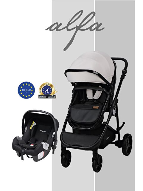 Babycare Alfa Travel Sistem Bebek Arabası - Bej Standart - S000526919-19928