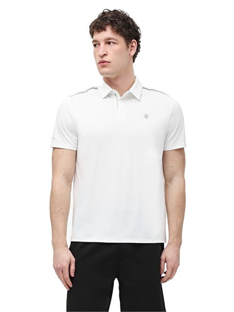 Lumberjack ML ARON 12ELG2-207 6FX Beyaz Erkek Kısa Kol T-Shirt