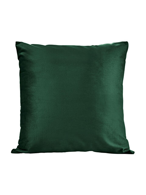 Asdiva Malcolm Kadife Dokulu Zümrüt Yeşili Kırlent Kılıfı-45x45 - S000459139-18709
