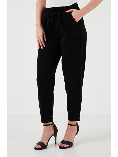 Lela Pamuklu Normal Bel Regular Fit Düz Paça Kadın Pantolon 668Yp42282S4 - S000158011-19351