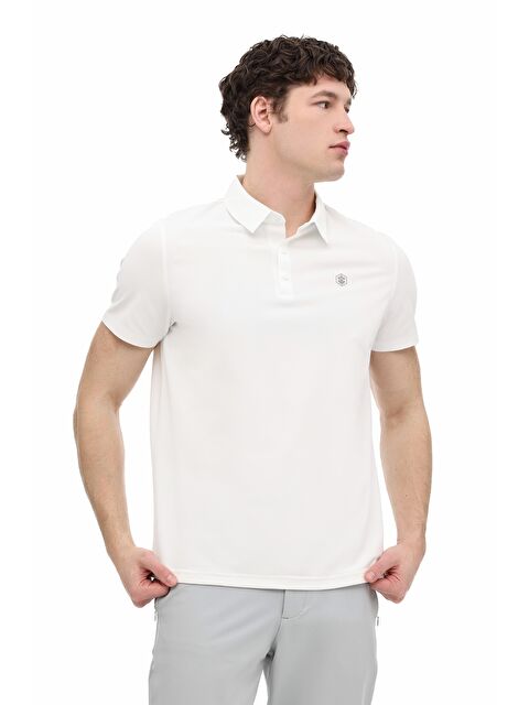 Lumberjack MB GIRT 12P23001 6FX Beyaz Erkek Kısa Kol T-Shirt