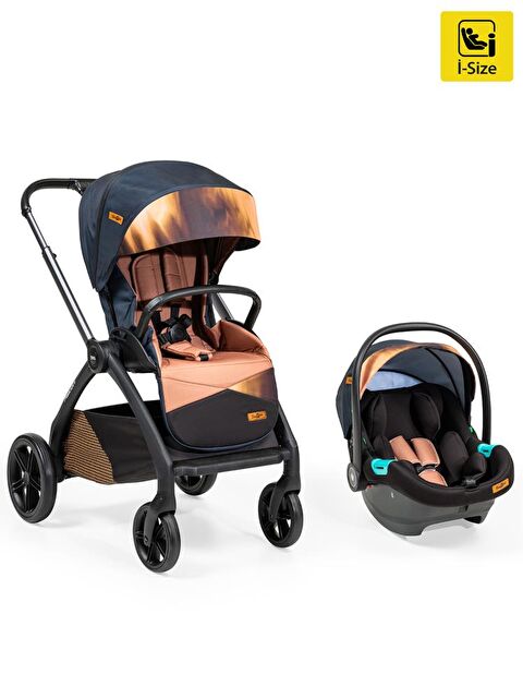 Baby2Go Falcon Travel Sistem Bebek Arabası - Sarı Standart - S000503105-20072