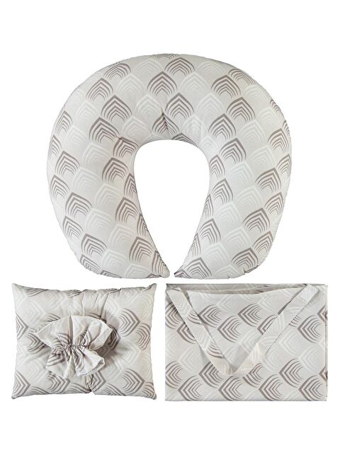 KUJJU Emzirme Seti 3 lü - Kahverengi Standart - S000503107-19413