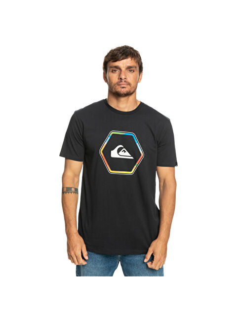 Quiksilver Inshapes Erkek Siyah Tişört - S000489029-19351