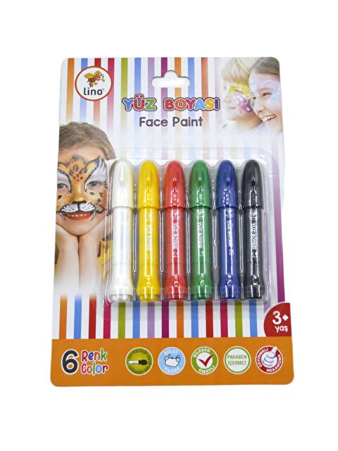 Nova Color Yüz Boyası 6 Renk Çevirmali LN-905 - S000422328-23173