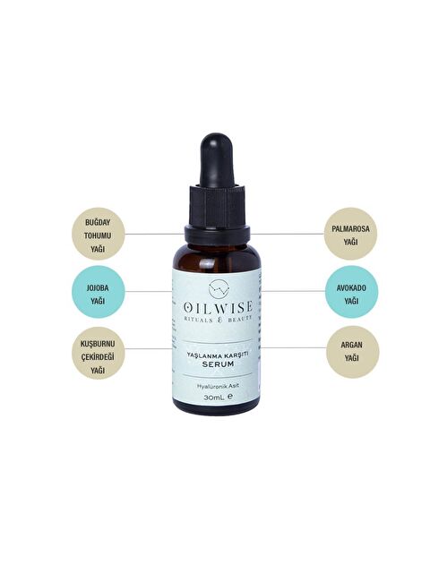Oilwise Hyalüronik Asit Kırışıklık ve Yaşlanma Karşıtı Serum 30 ml