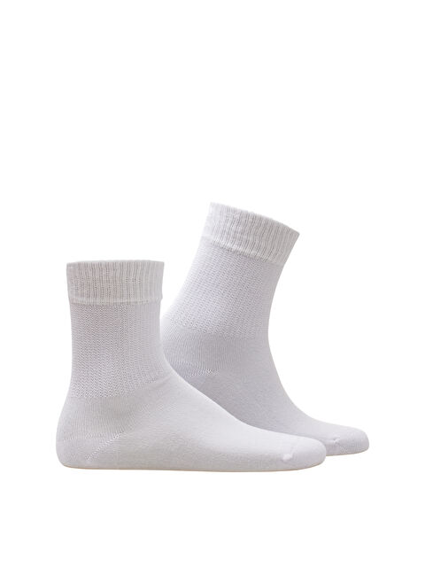 THERMOFORM Relax 2'li Uzun Çorap BEYAZ - S000531658-20063