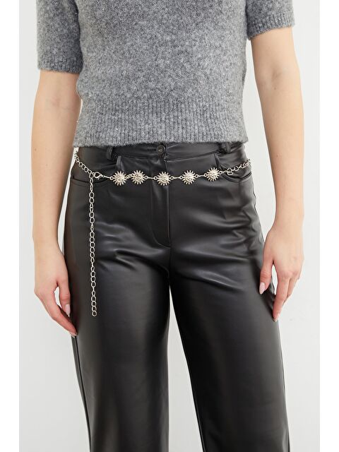 Fullamoda Güneş Detaylı Zincir Kemer - S000485754-18105