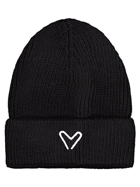 Civil Girls 6-9 Yaş Atkı Bere Eldiven Set - Siyah Standart - S000488029-19351