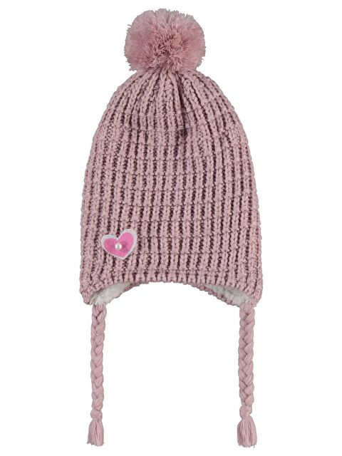 Civil Girls 2-5 Yaş Atkı Bere Eldiven Set - Pembe Standart - S000488041-20028