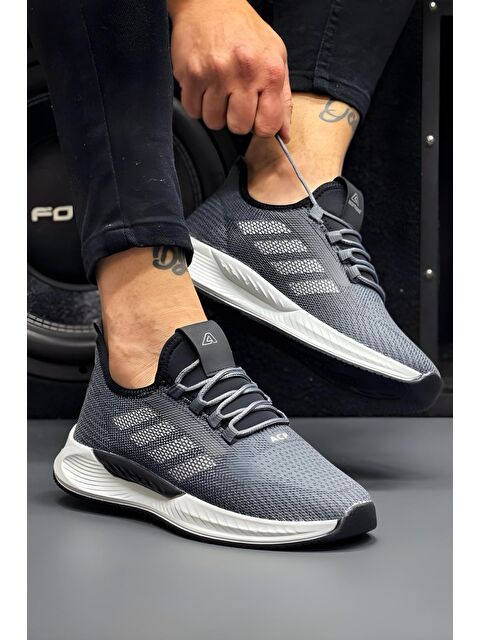 Oksit Acp 141 Şerit Detaylı Kalın Taban Erkek Sneaker - S000358882-33408