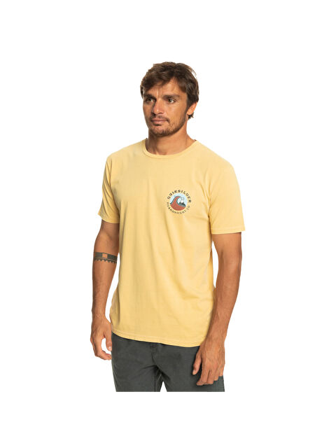 Quiksilver Qsbubblestamp Erkek Sarı Tişört - S000489032-20072