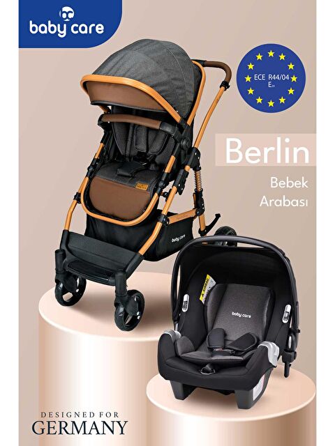 Babycare Berlin Travel Sistem Bebek Arabası - Siyah Standart - S000526938-37201
