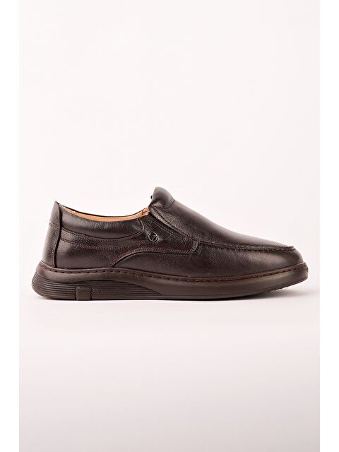 Muggo LEGACY Hakiki Deri Bağcıksız Rahat Taban Erkek Günlük Klasik Casual Ayakkabı