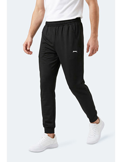 SLAZENGER REVOLVEX Erkek Siyah Eşofman Altı